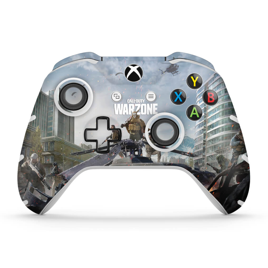 Skin Anti-Rage Xbox One Slim X Controle - Call of Duty Warzone