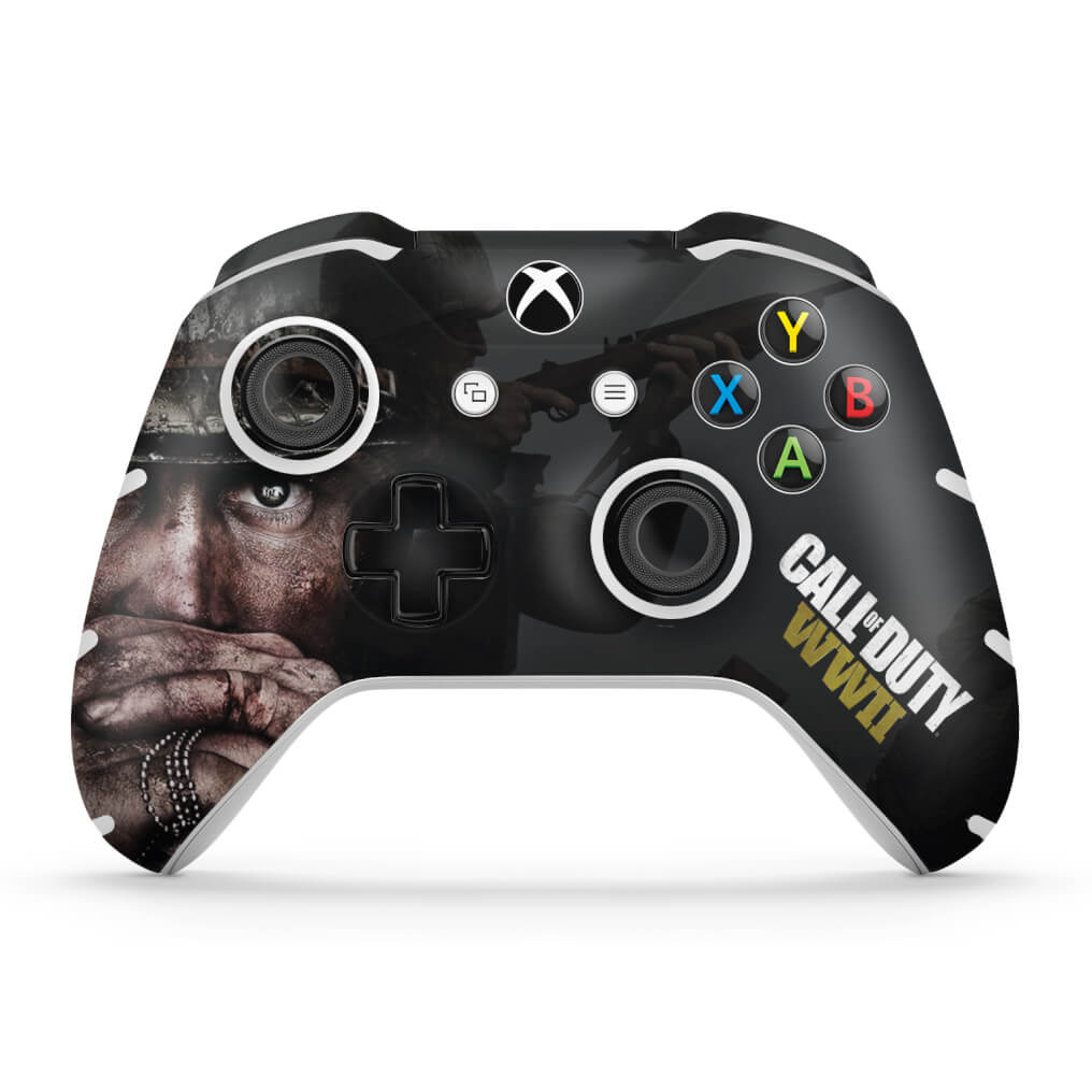 Skin Anti-Rage Xbox One Slim X Controle - Call of Duty WW2