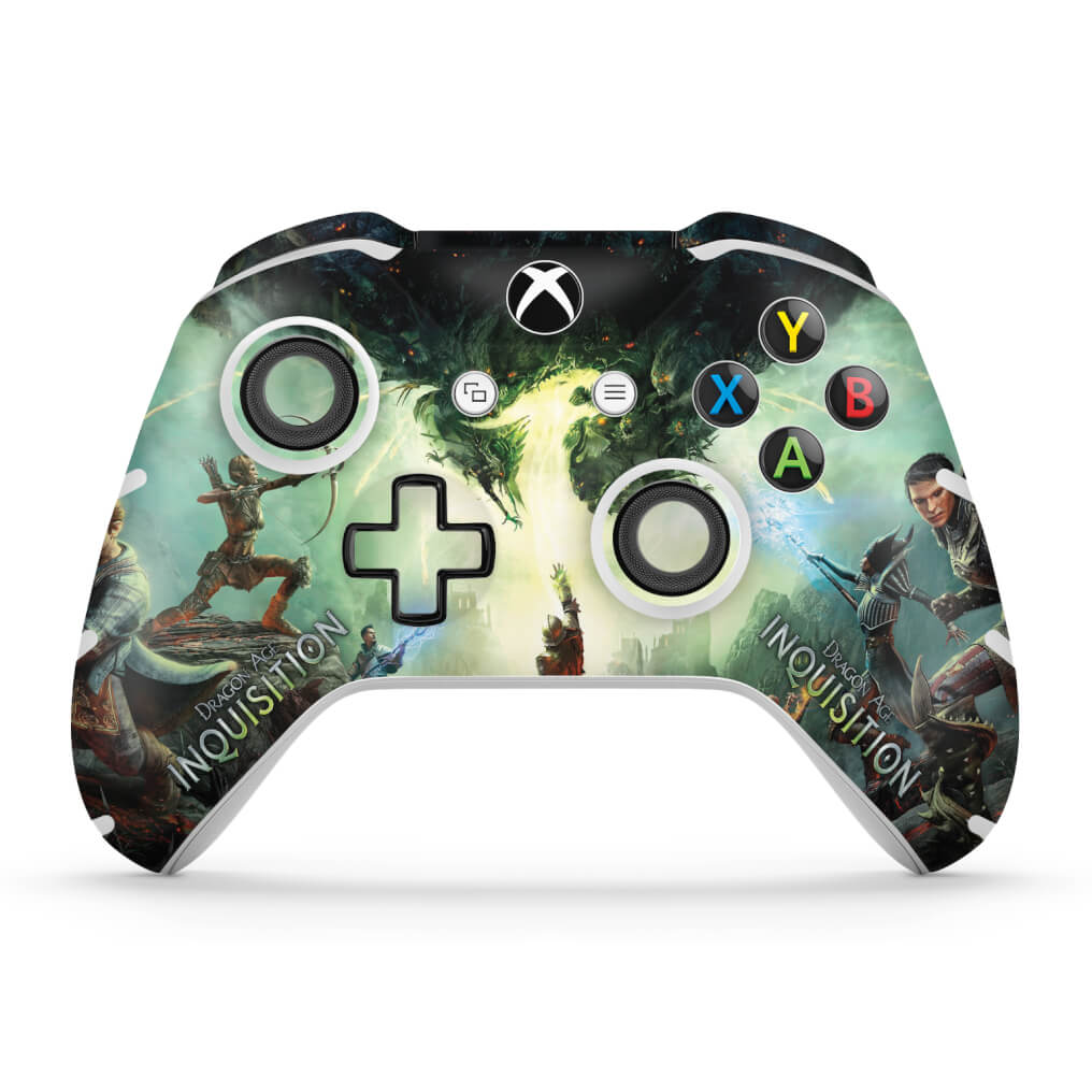 Skin Anti-Rage Xbox One Slim X Controle - Dragon Age Inquisition