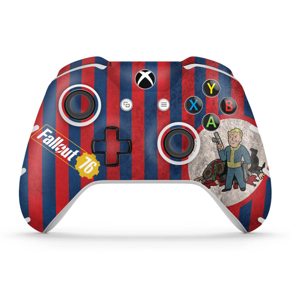 Skin Anti-Rage Xbox One Slim X Controle - Fallout 76