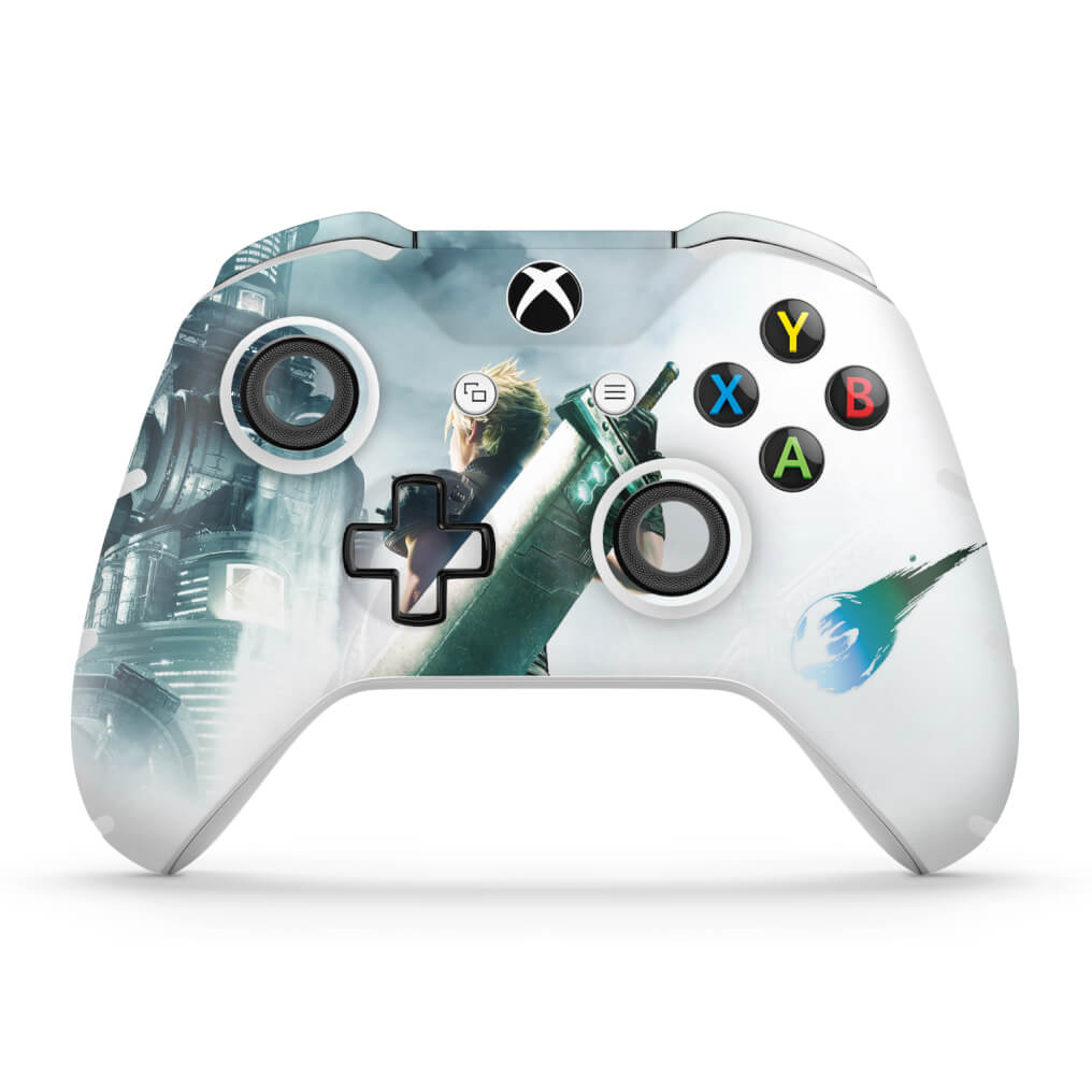 Skin Anti-Rage Xbox One Slim X Controle - Final Fantasy 7 Remake