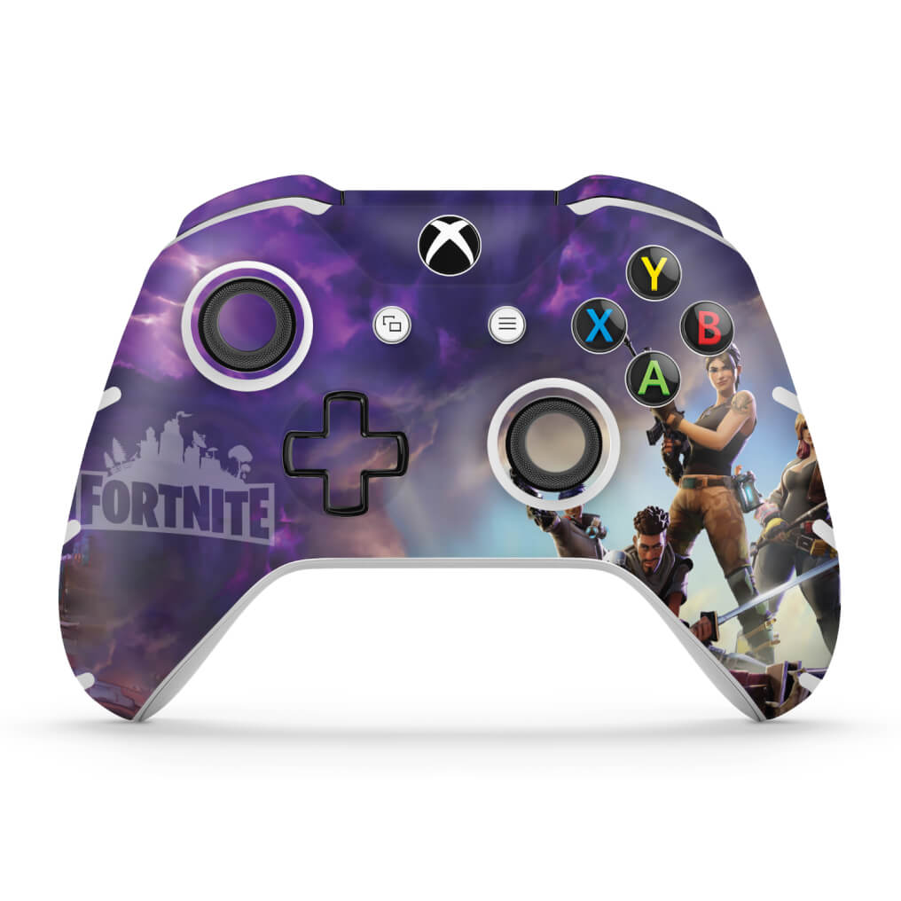 Skin Anti-Rage Xbox One Slim X Controle - Fortnite Battle Royale