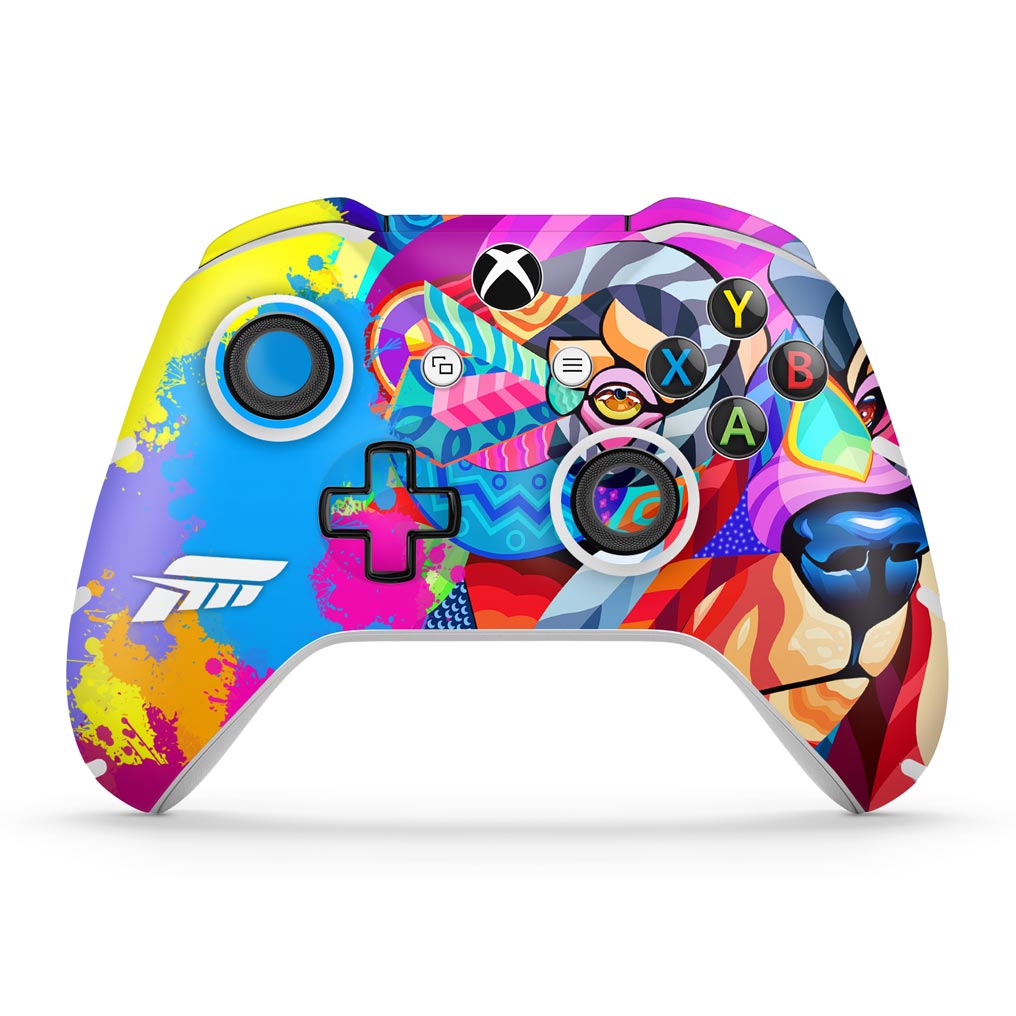 Skin Anti-Rage Xbox One Slim X Controle - Forza Horizon 5
