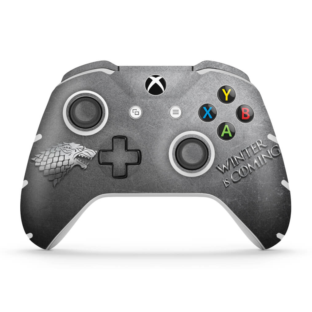 Skin Anti-Rage Xbox One Slim X Controle - Game Of Thrones Stark