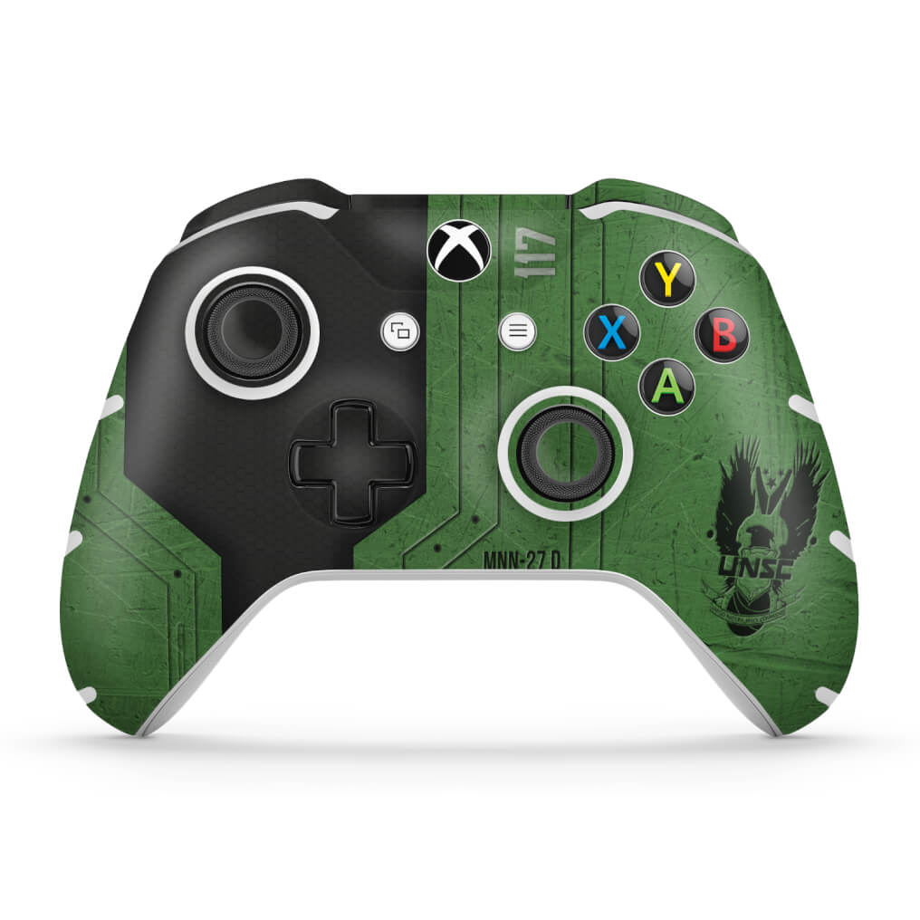 Skin Anti-Rage Xbox One Slim X Controle - Halo Infinite