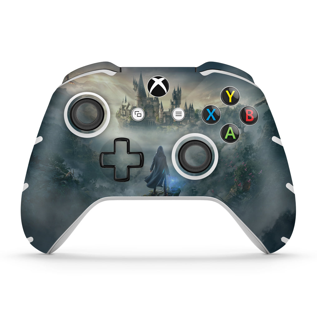 Skin Anti-Rage Xbox One Slim X Controle - Hogwarts Legacy