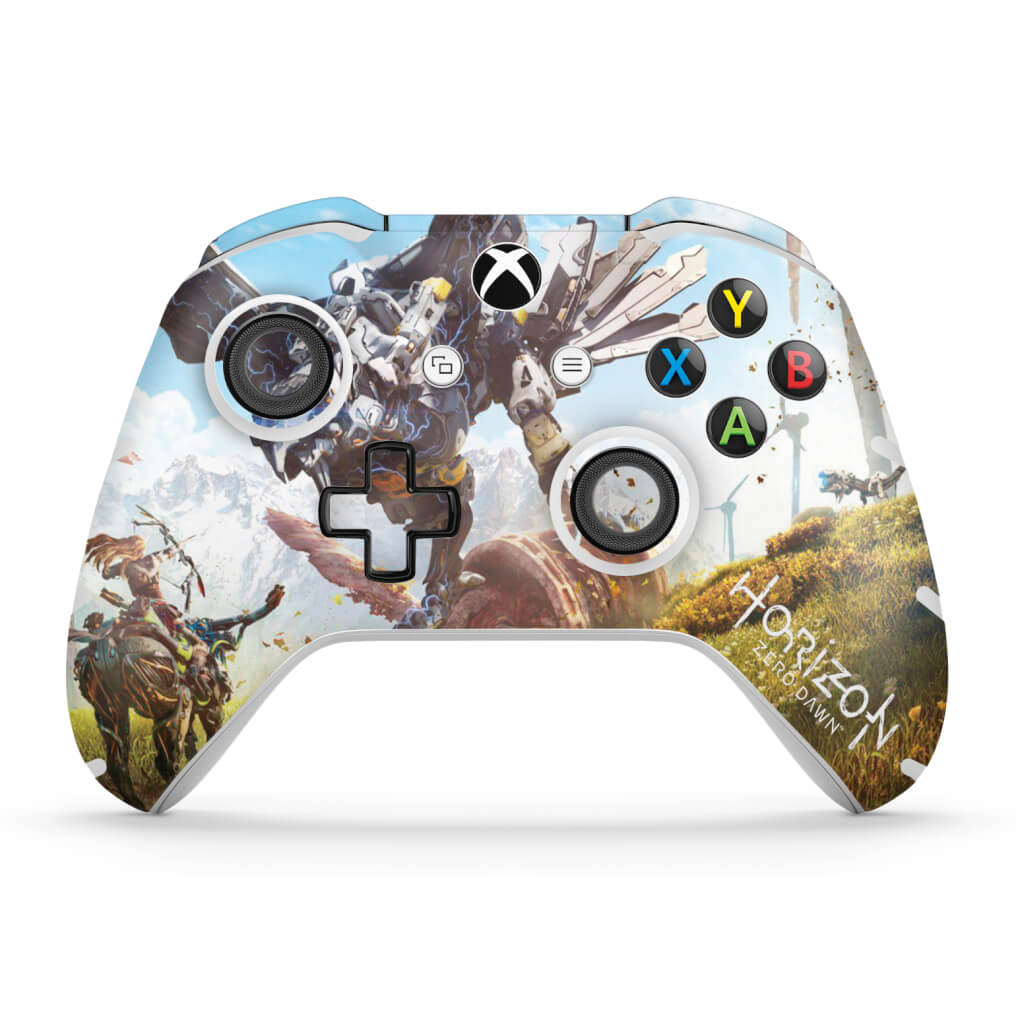Skin Anti-Rage Xbox One Slim X Controle - Horizon Zero Dawn