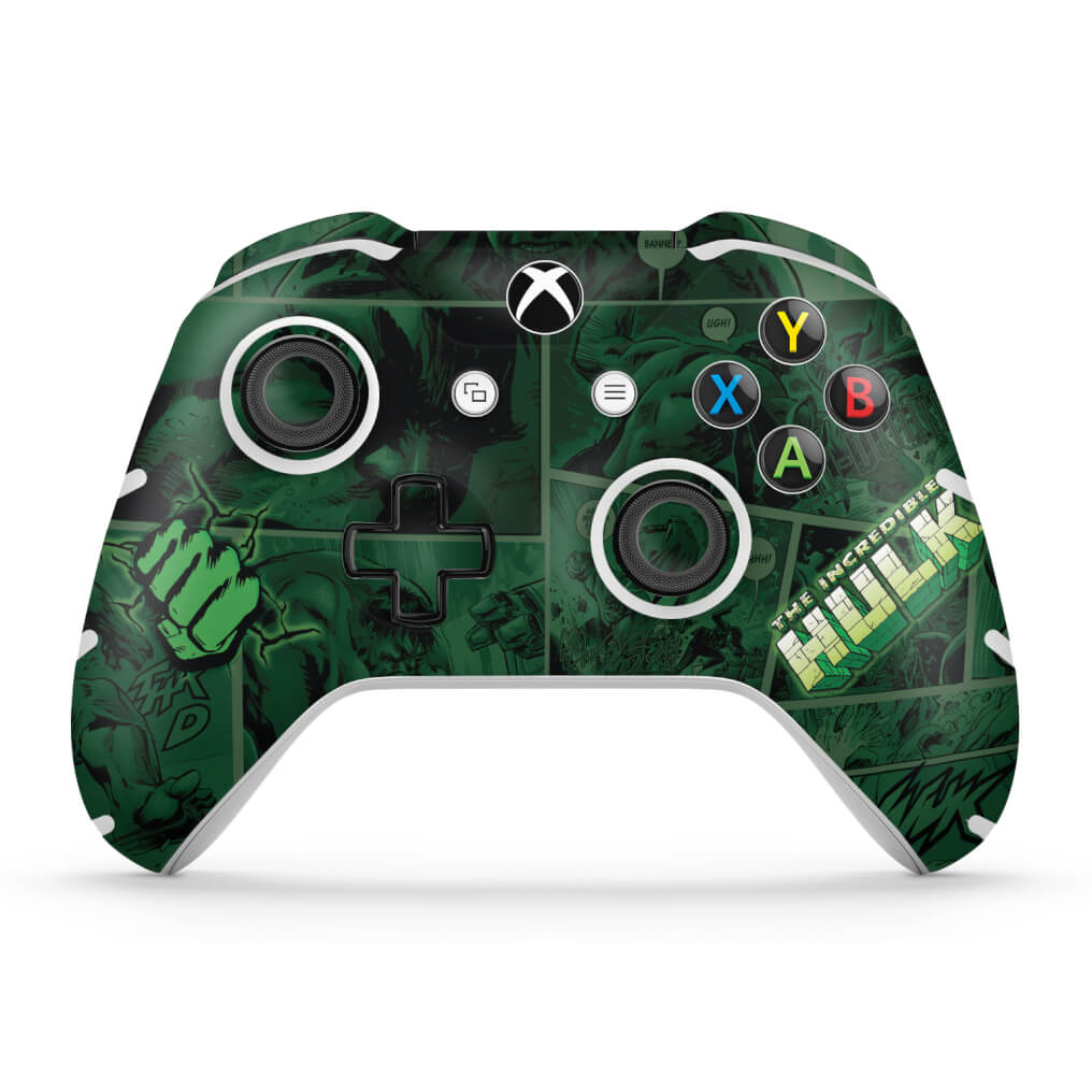 Skin Anti-Rage Xbox One Slim X Controle - Hulk Comics