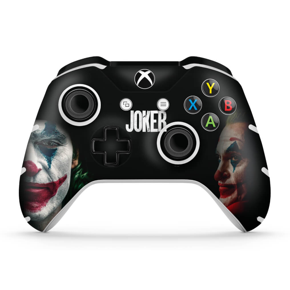 Skin Anti-Rage Xbox One Slim X Controle - Joker Coringa Filme