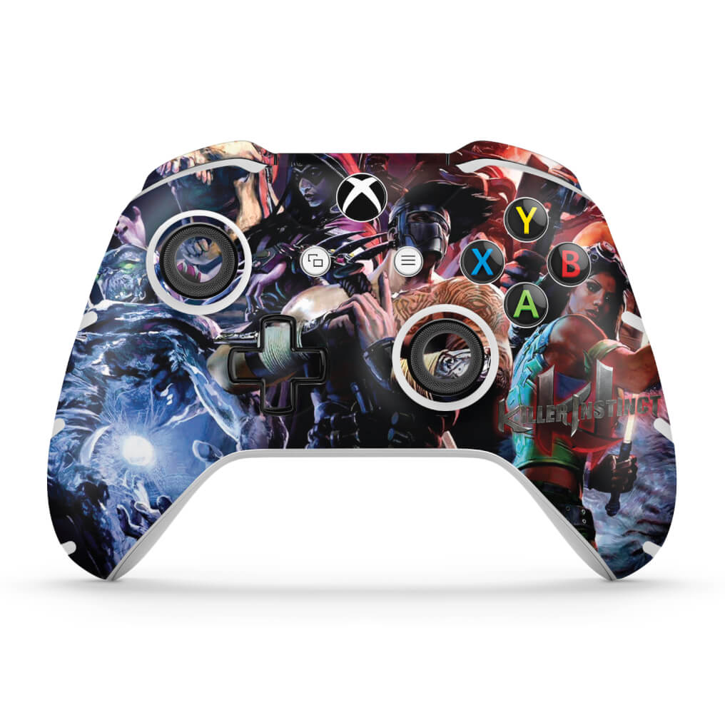 Skin Anti-Rage Xbox One Slim X Controle - Killer Instinct