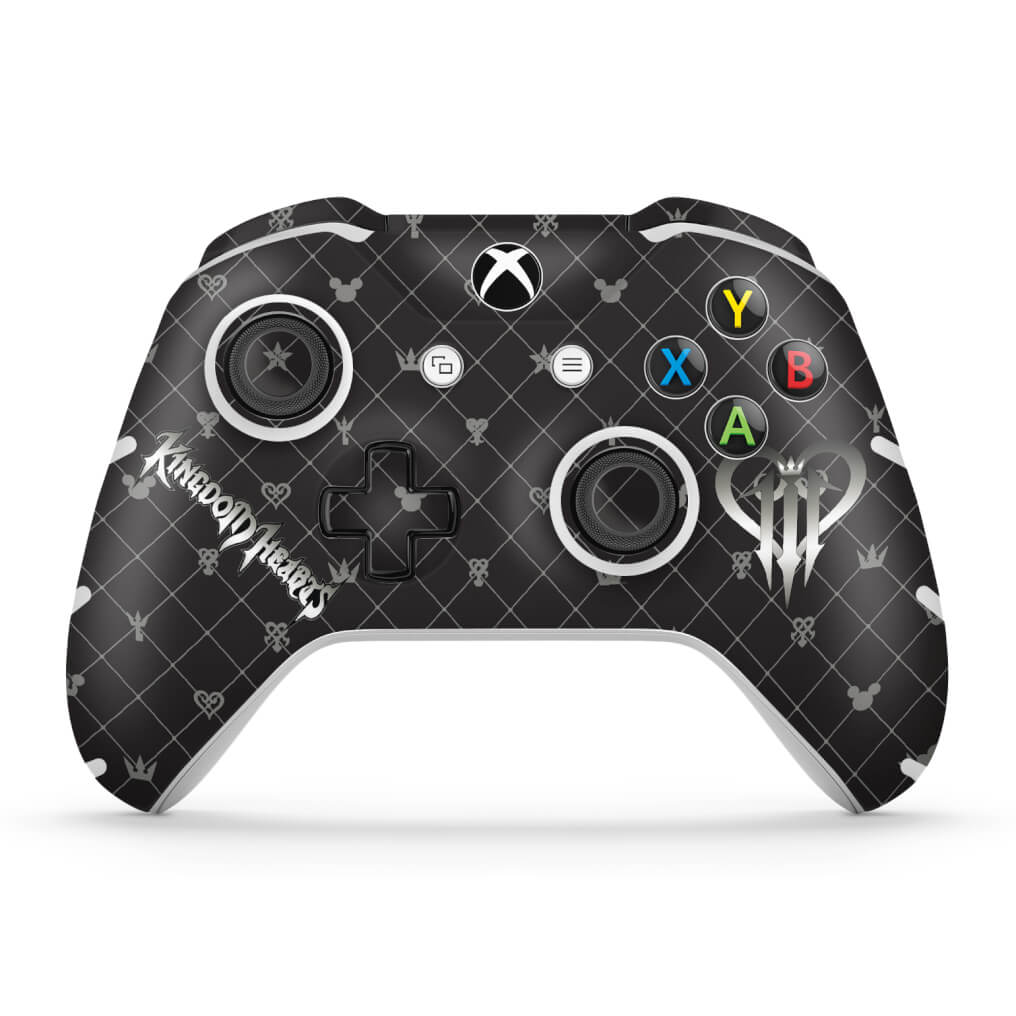 Skin Anti-Rage Xbox One Slim X Controle - Kingdom Hearts 3 III