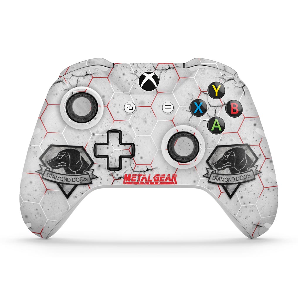Skin Anti-Rage Xbox One Slim X Controle - Metal Gear Solid