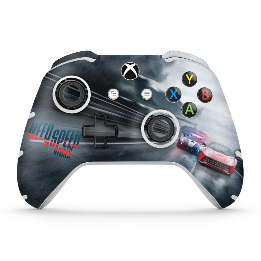 Skin Anti-Rage Xbox One Slim X Controle - Need for Speed Rivals