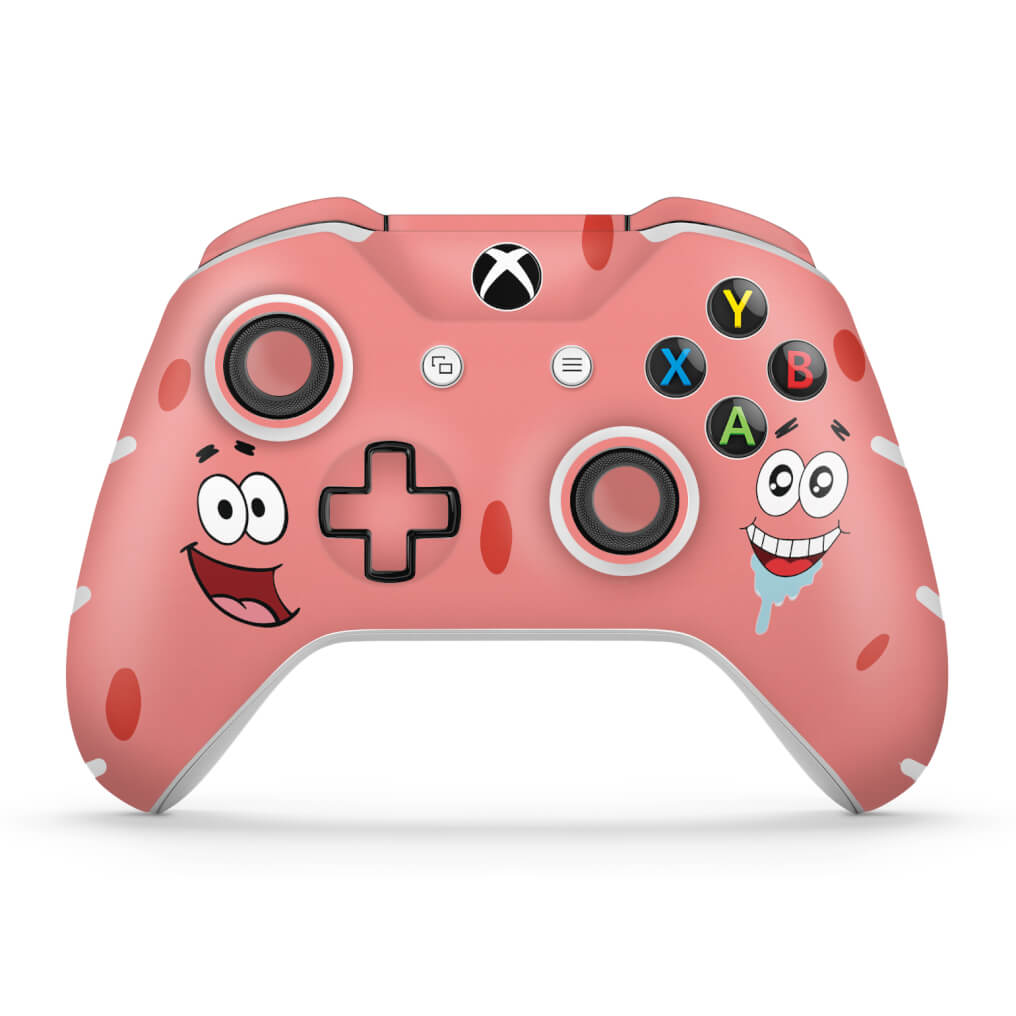 Skin Anti-Rage Xbox One Slim X Controle - Patrick Bob Esponja