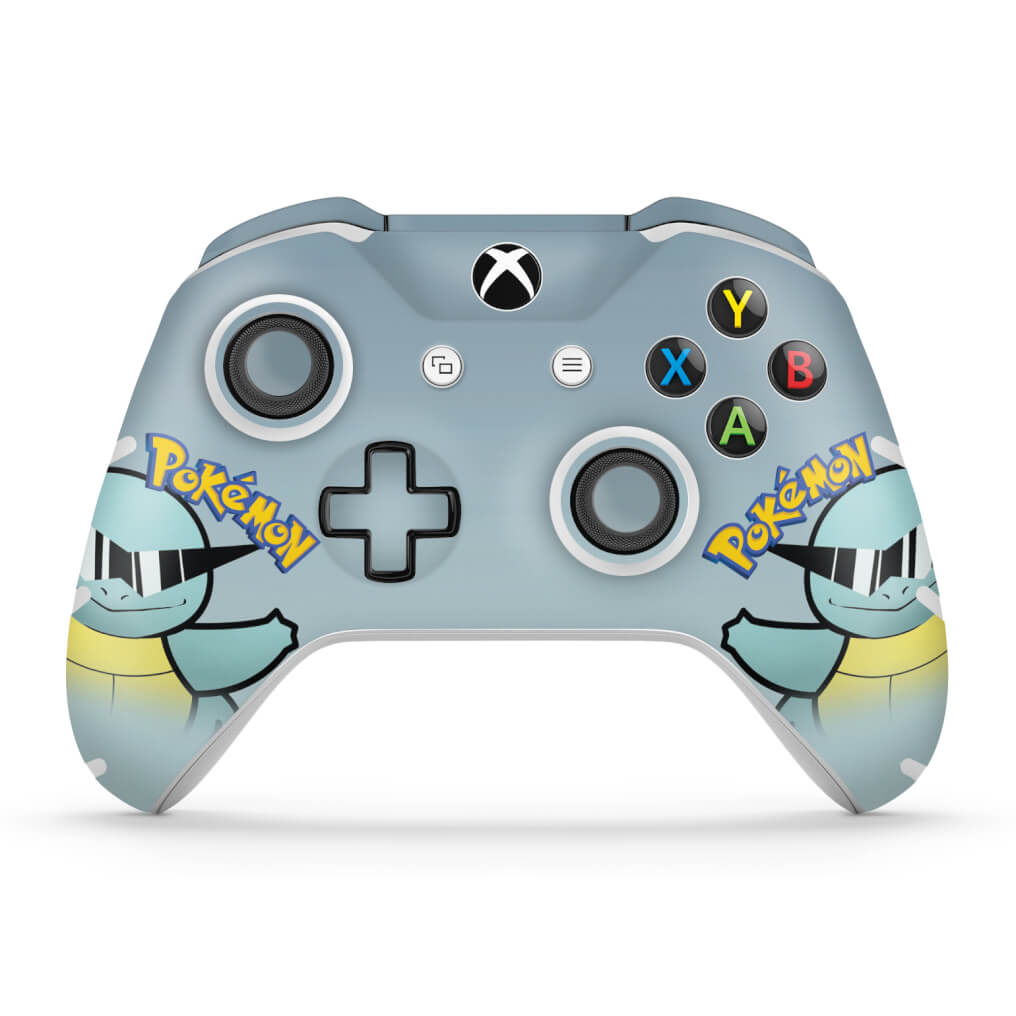Skin Anti-Rage Xbox One Slim X Controle - Pokemon Squirtle