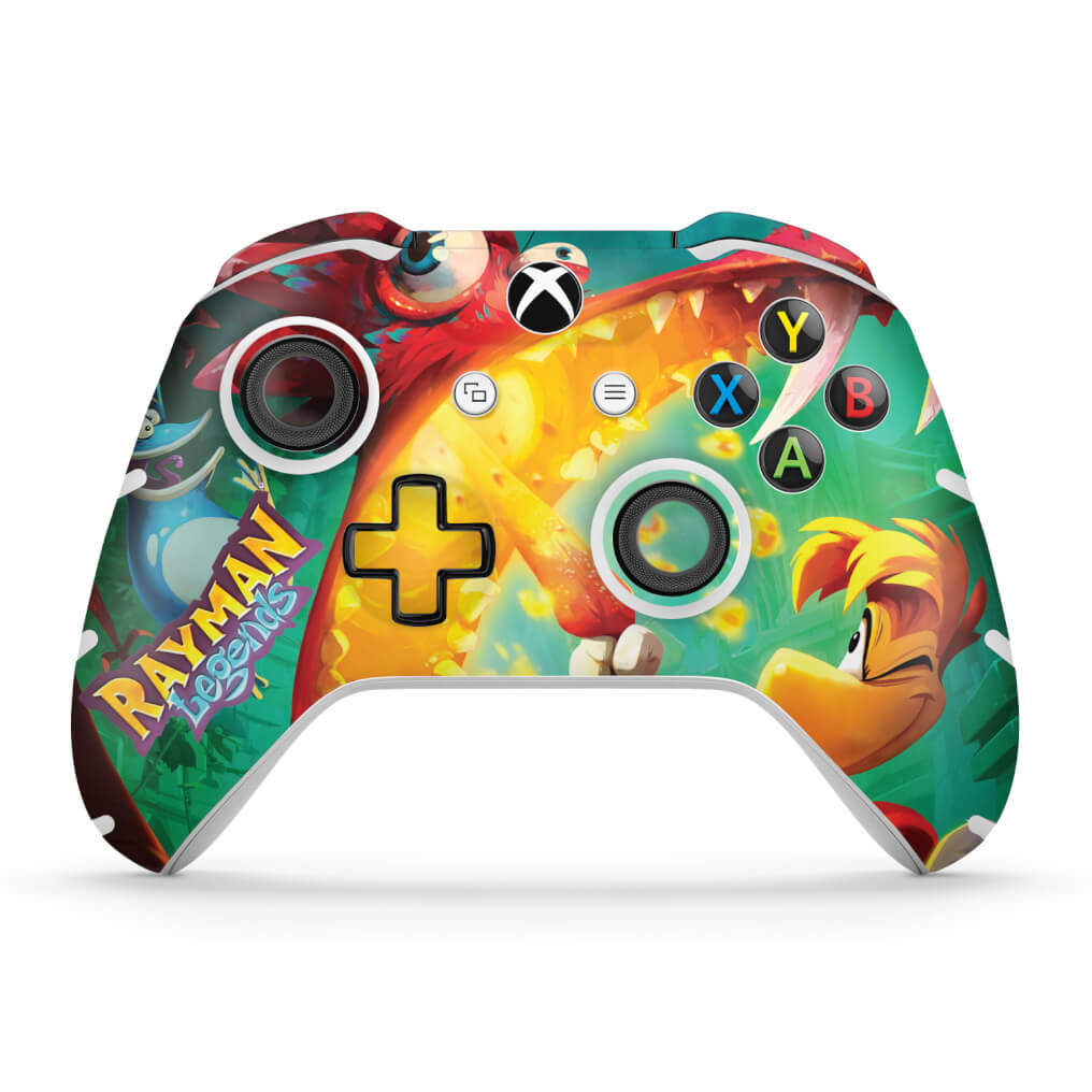 Skin Anti-Rage Xbox One Slim X Controle - Rayman Legends