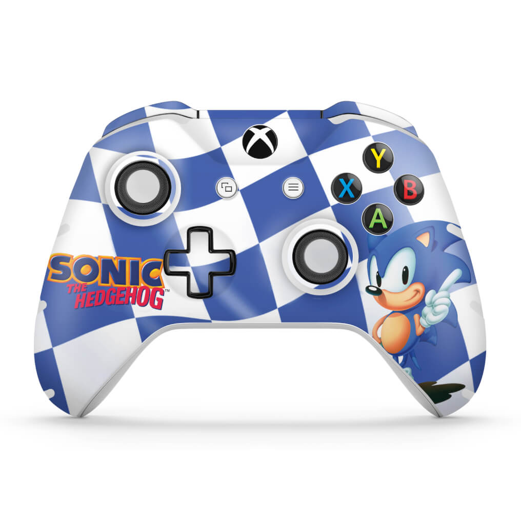 Skin Anti-Rage Xbox One Slim X Controle - Sonic The Hedgehog