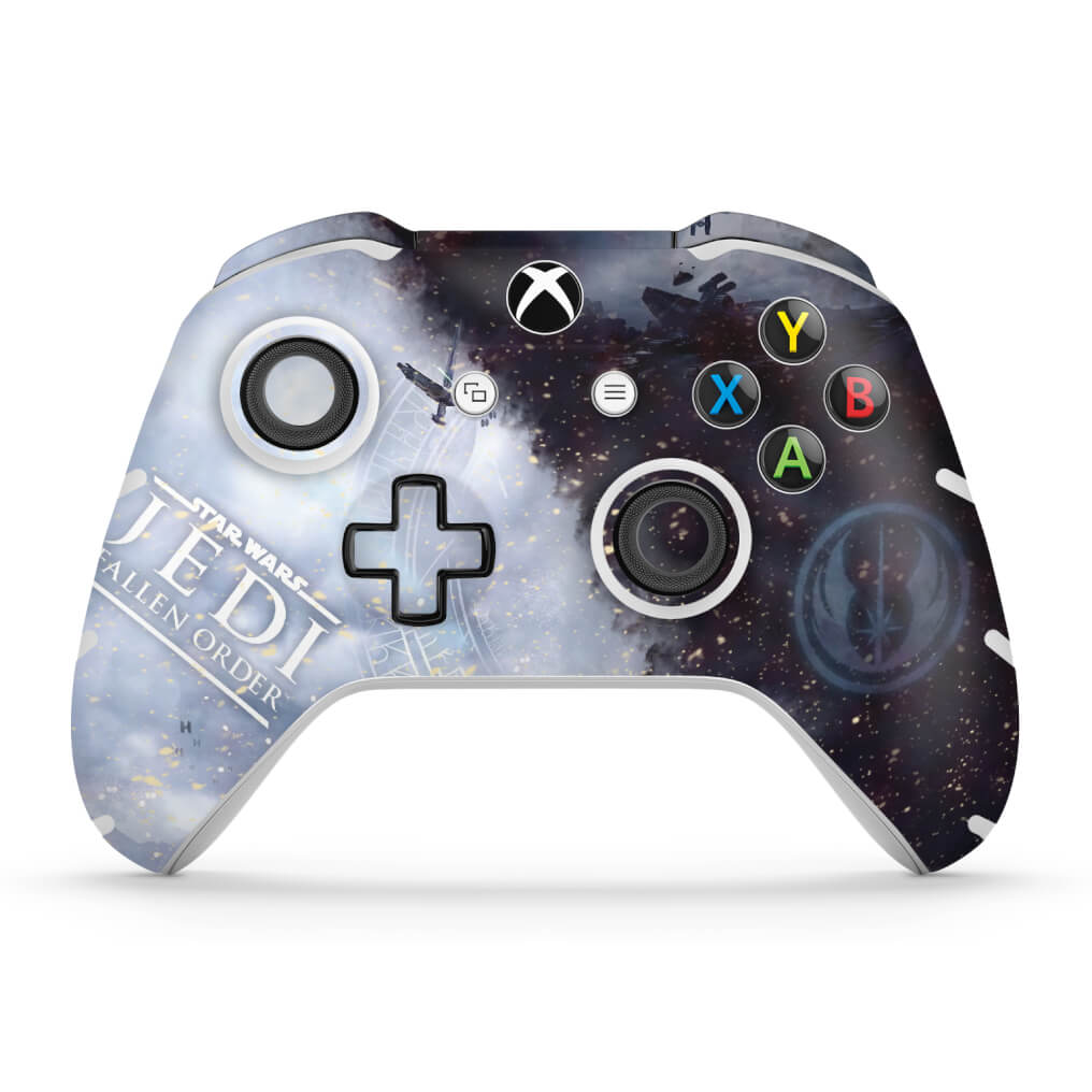 Skin Anti-Rage Xbox One Slim X Controle - Star Wars Jedi Fallen Order