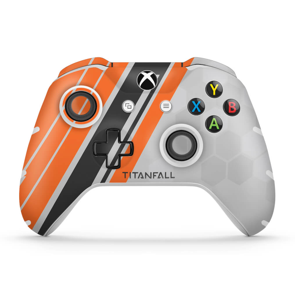 Skin Anti-Rage Xbox One Slim X Controle - Titanfall Edition