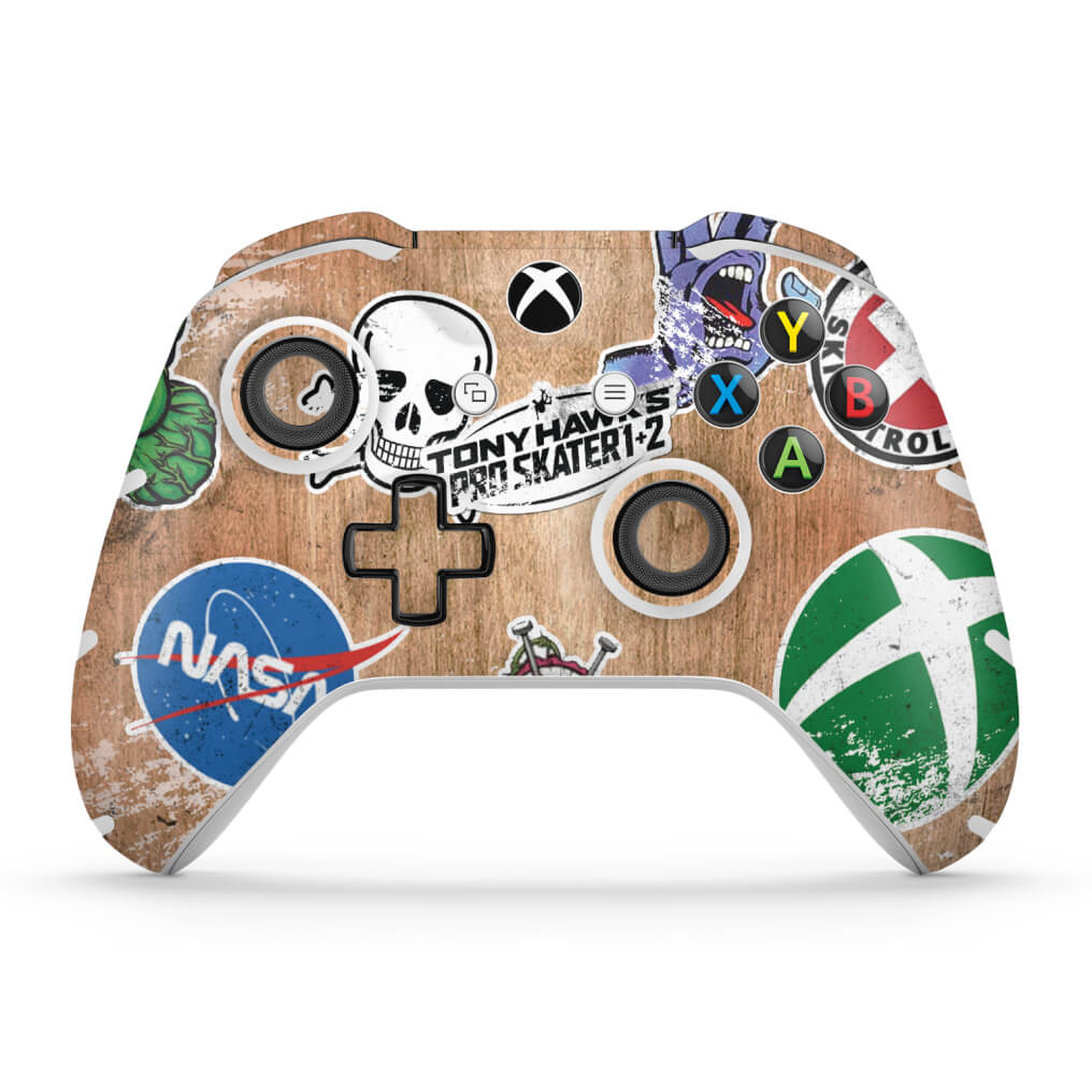 Skin Anti-Rage Xbox One Slim X Controle - Tony Hawk's Pro Skater