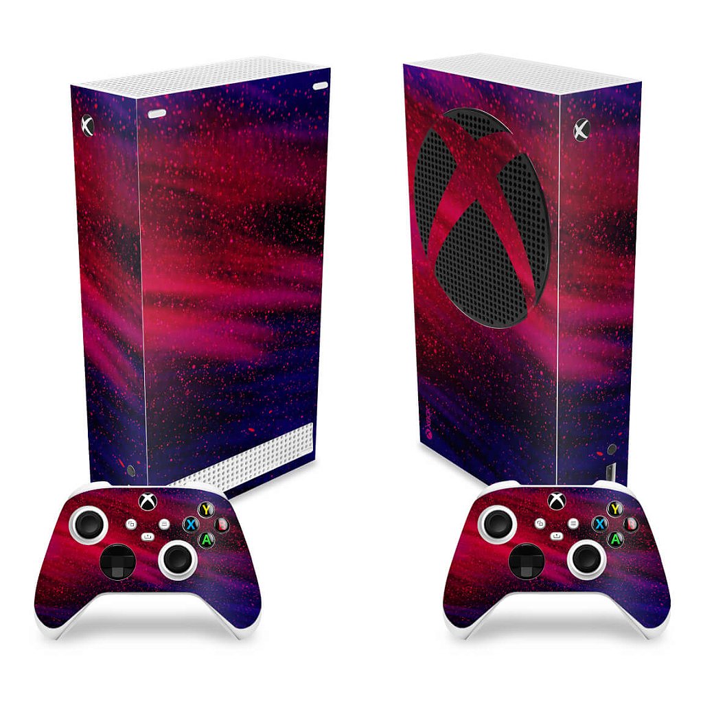 Skin Anti-Rage Xbox Series S Vertical - Abstrato #101
