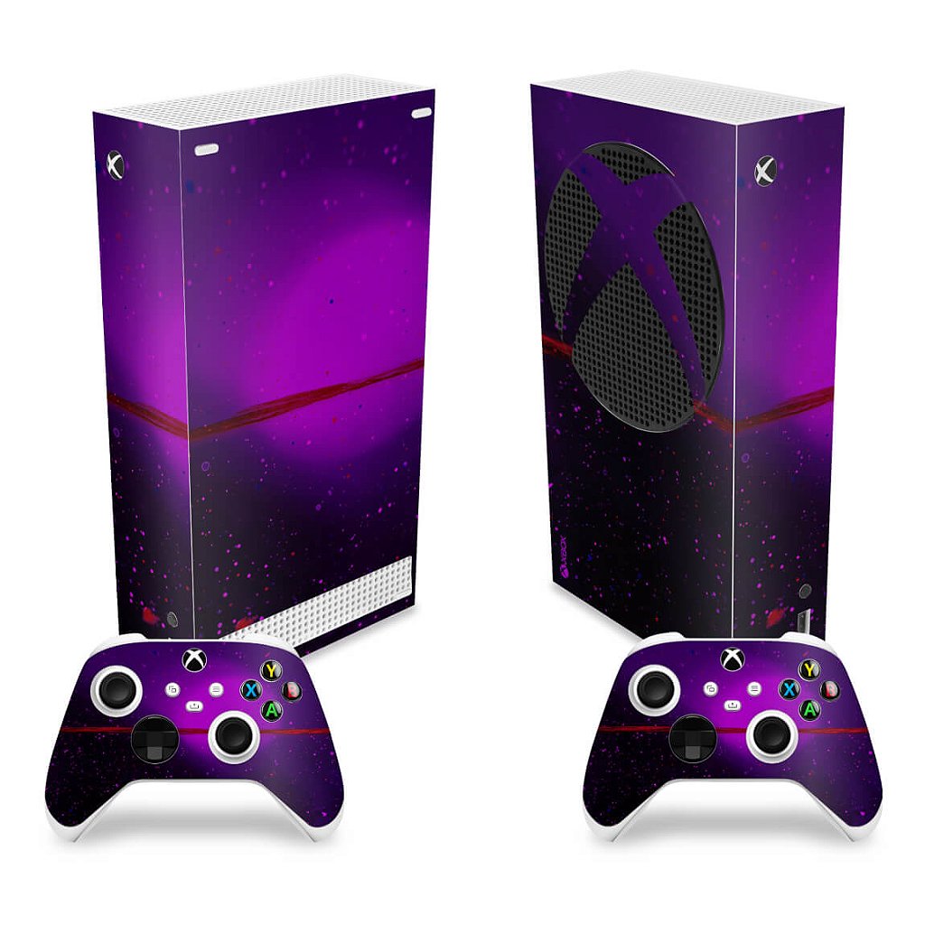 Skin Anti-Rage Xbox Series S Vertical - Abstrato #102