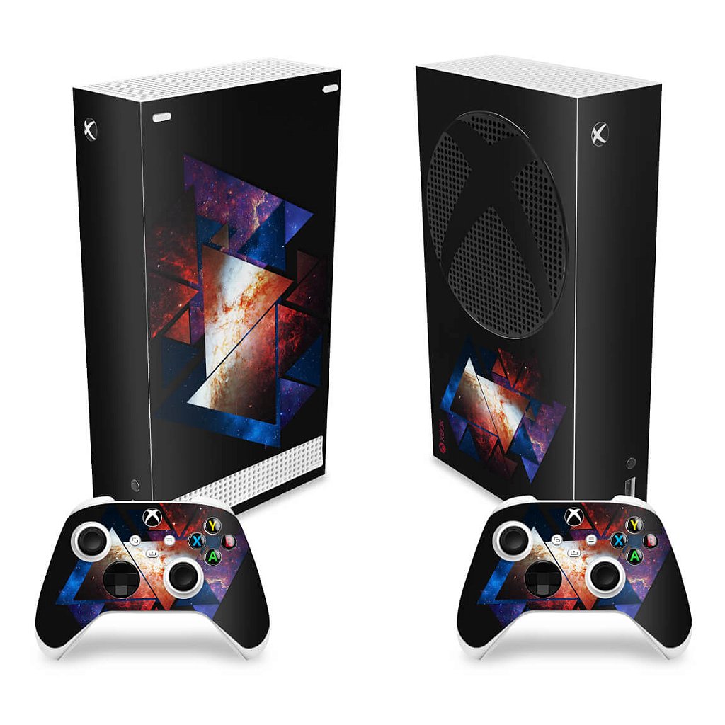 Skin Anti-Rage Xbox Series S Vertical - Abstrato #90