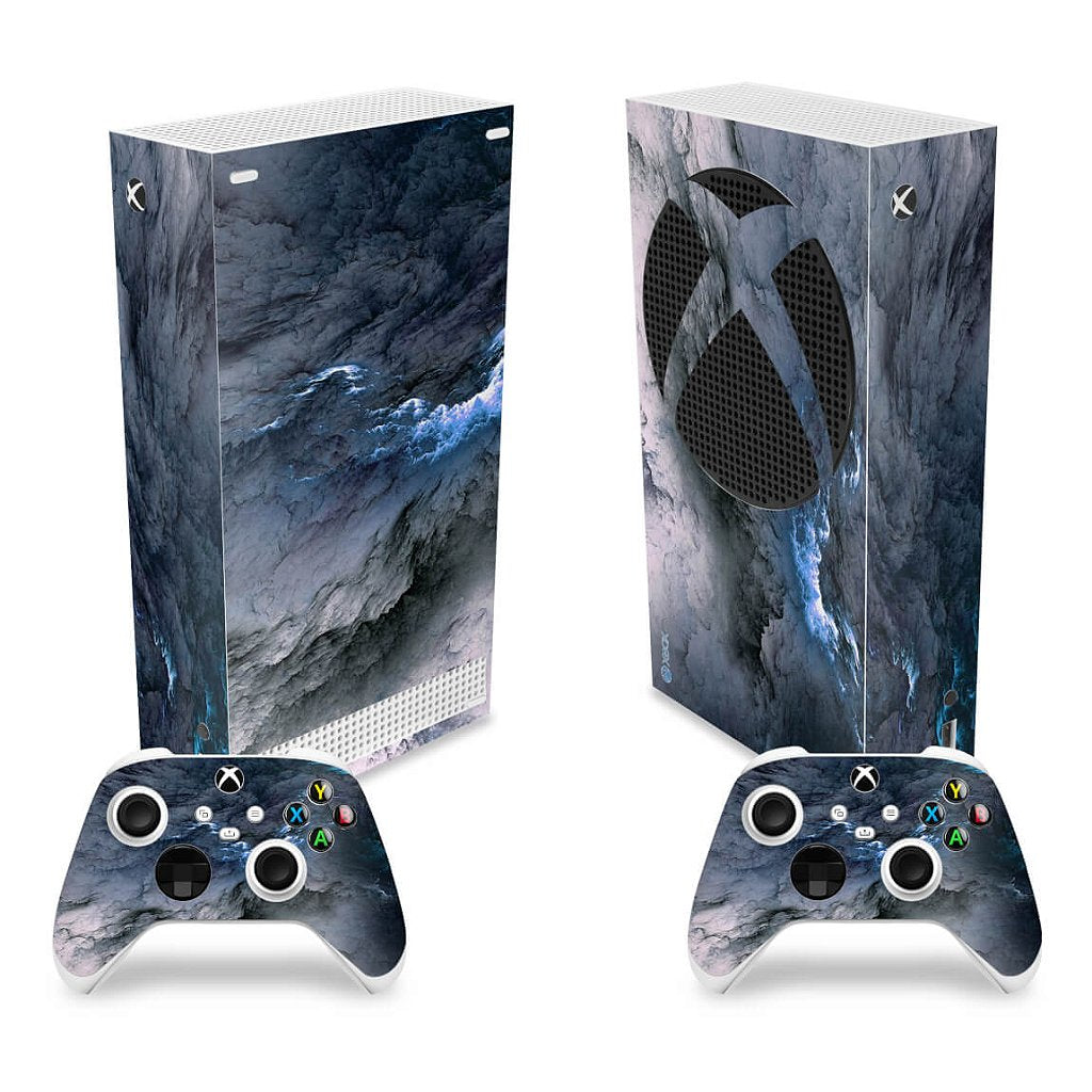 Skin Anti-Rage Xbox Series S Vertical - Abstrato #91