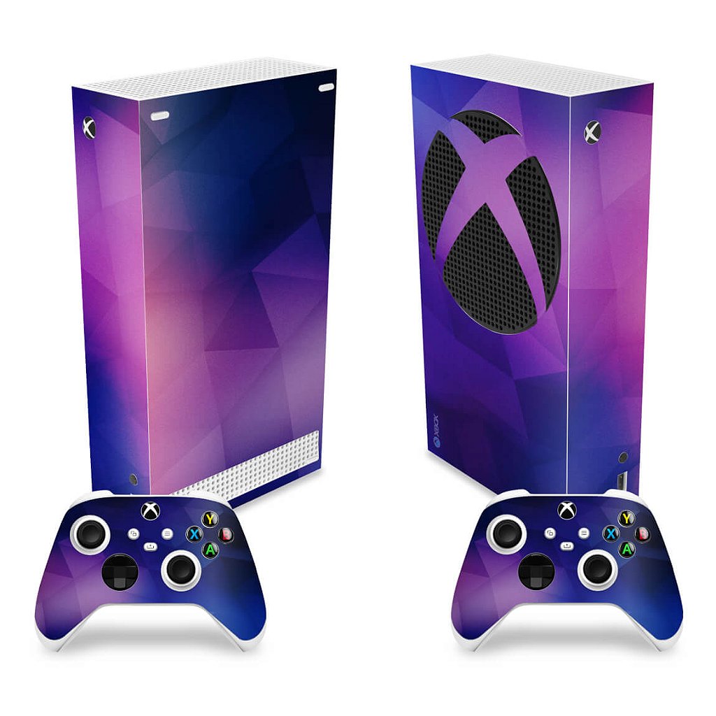 Skin Anti-Rage Xbox Series S Vertical - Abstrato #92