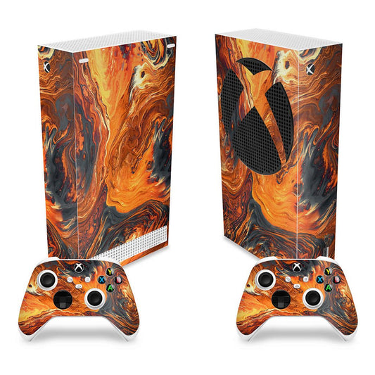 Skin Anti-Rage Xbox Series S Vertical - Abstrato #95