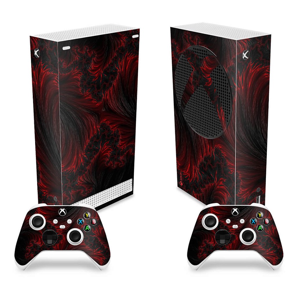 Skin Anti-Rage Xbox Series S Vertical - Abstrato #96