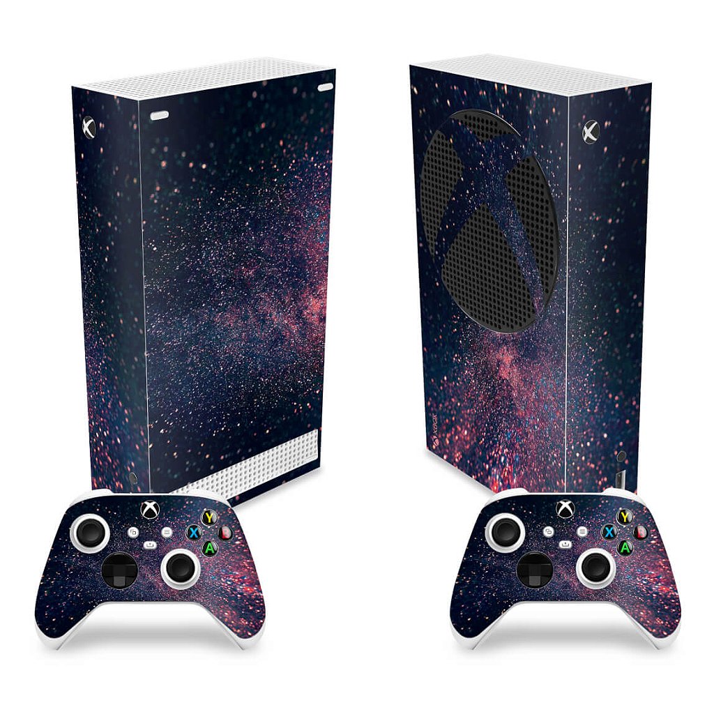 Skin Anti-Rage Xbox Series S Vertical - Abstrato #97