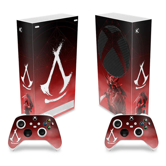 Skin Anti-Rage Xbox Series S Vertical - Assassin's Creed Shadows