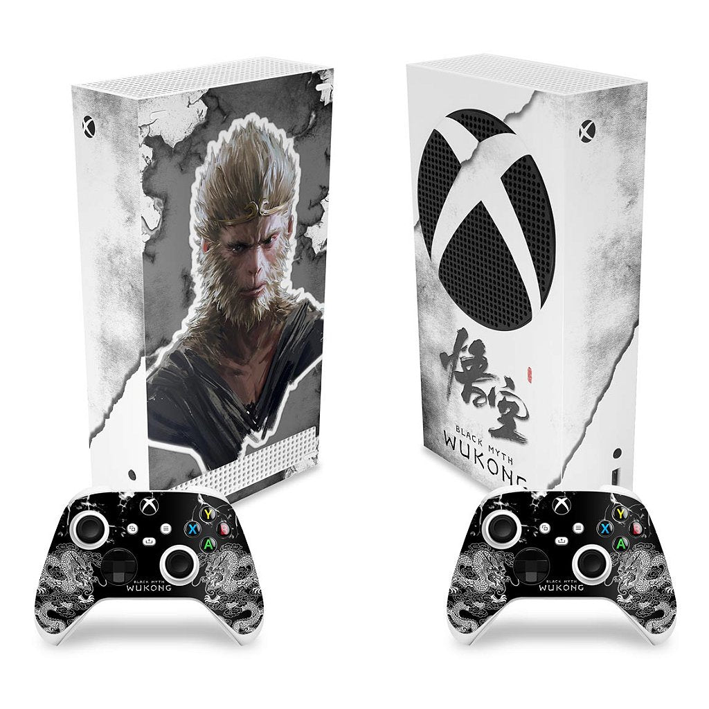 Skin Anti-Rage Xbox Series S Vertical - Black Myth: Wukong