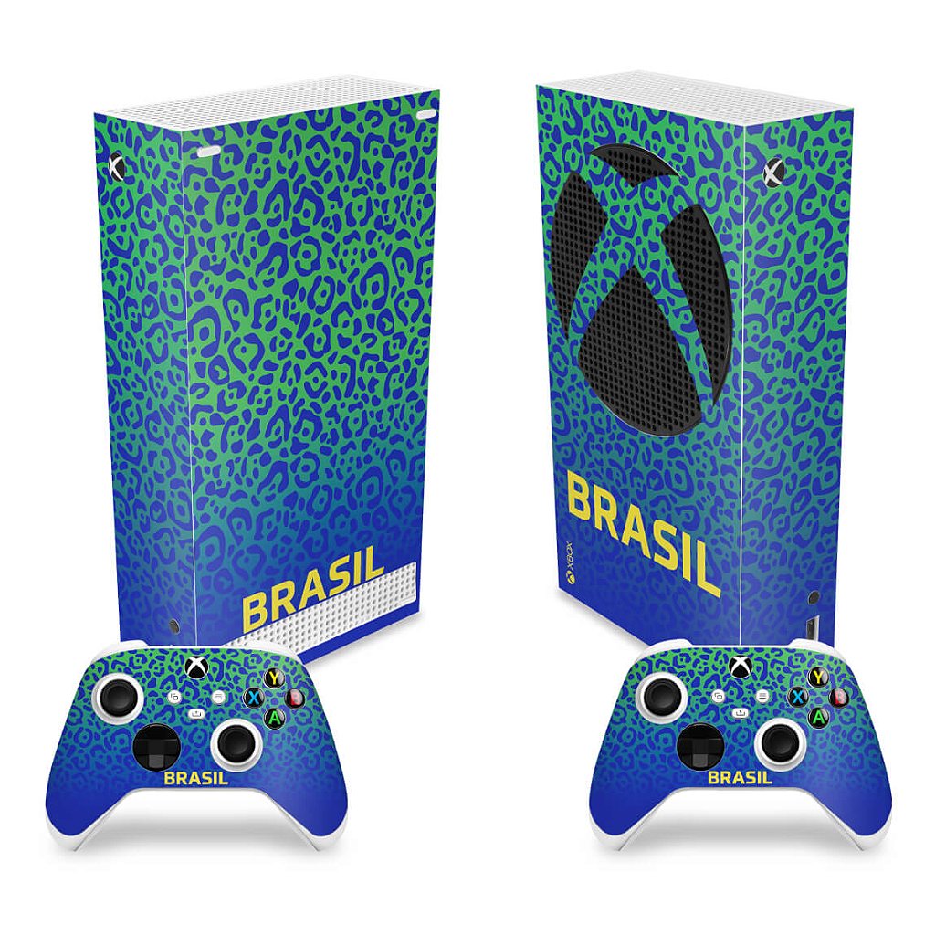 Skin Anti-Rage Xbox Series S Vertical - Brasil