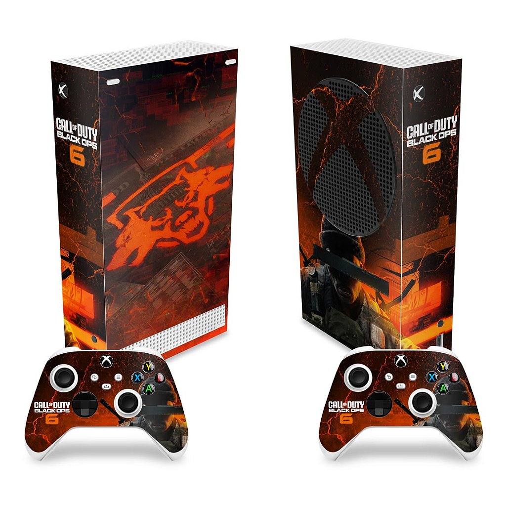 Skin Anti-Rage Xbox Series S Vertical - Call of Duty Black Ops 6