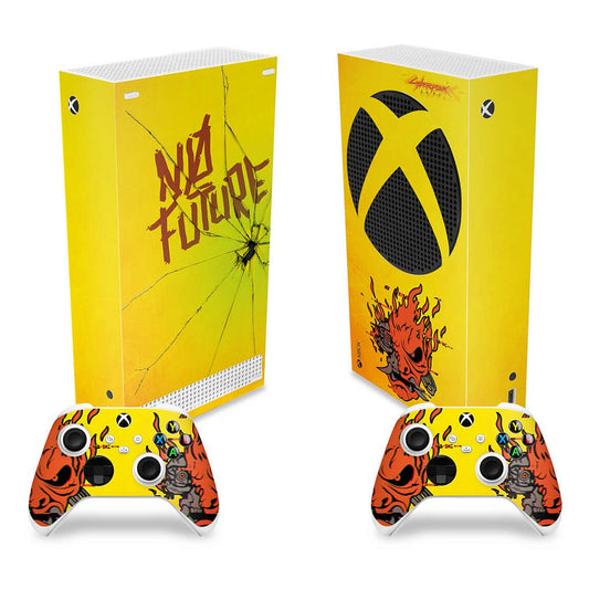 Skin Anti-Rage Xbox Series S Vertical - Cyberpunk 2077