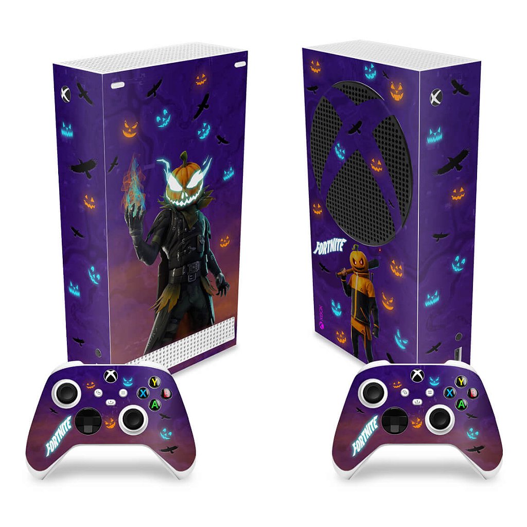 Skin Anti-Rage Xbox Series S Vertical - Fortnite