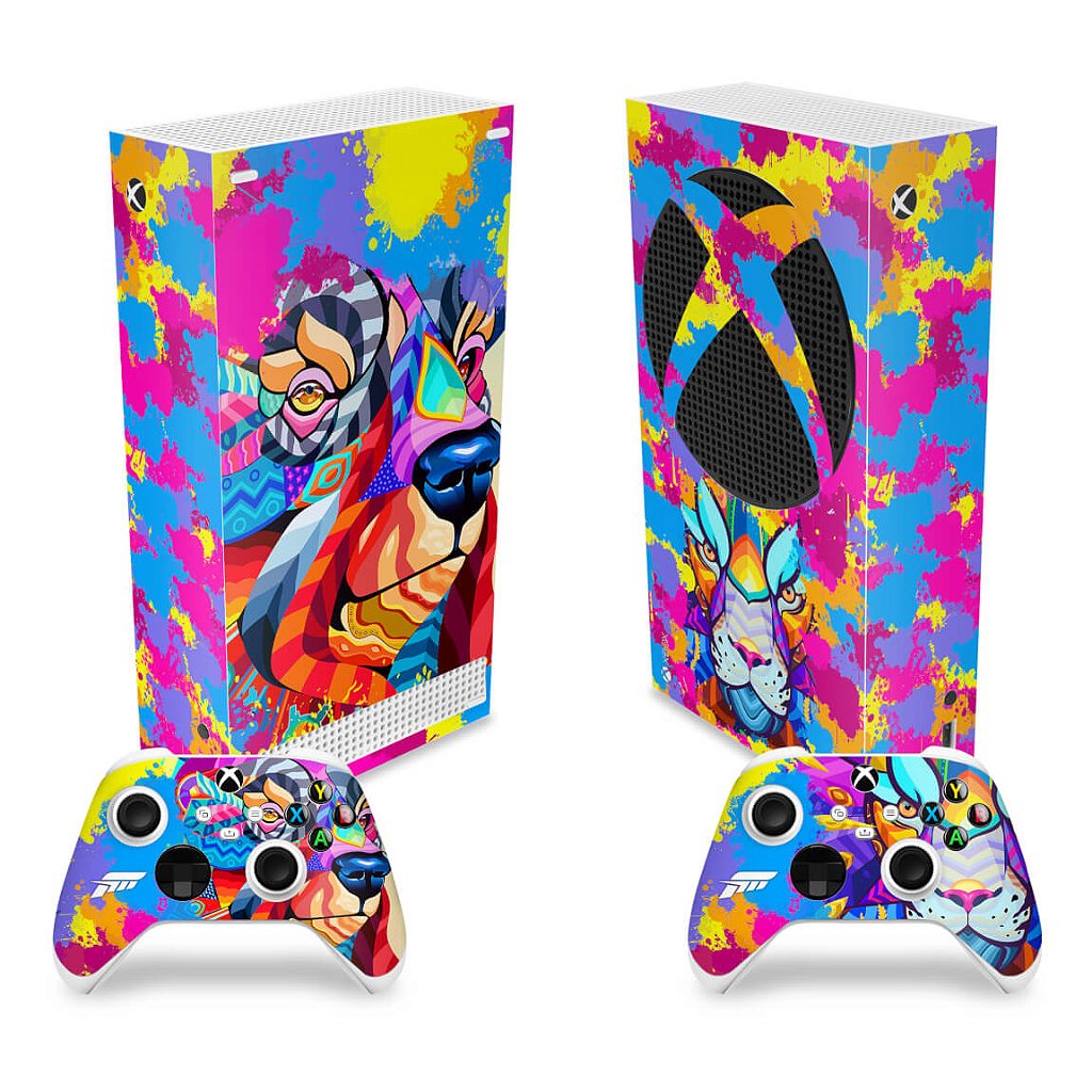 Skin Anti-Rage Xbox Series S Vertical - Forza Horizon 5