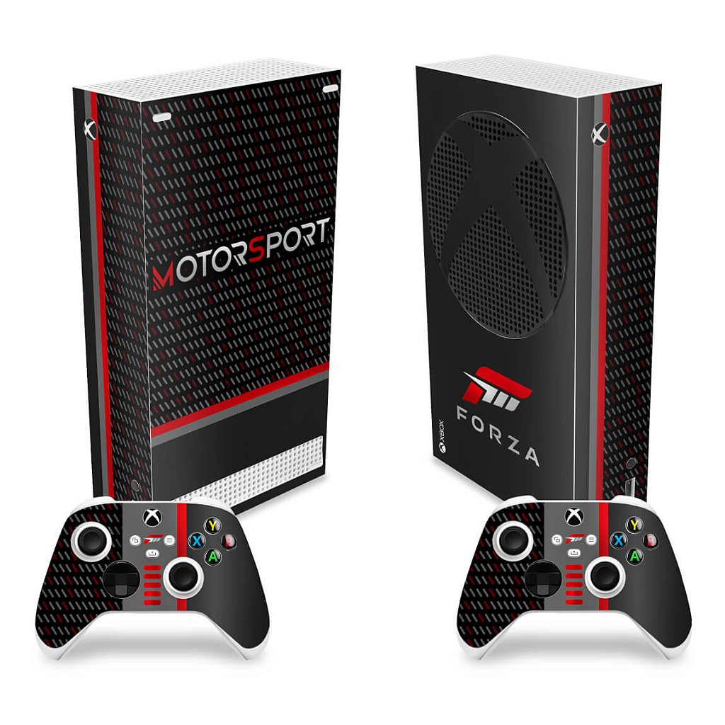 Skin Anti-Rage Xbox Series S Vertical - Forza Motorsport