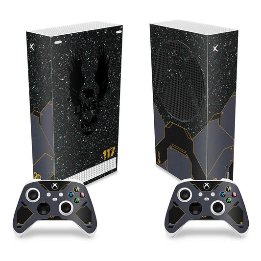 Skin Anti-Rage Xbox Series S Vertical - Halo Infinite Bundle