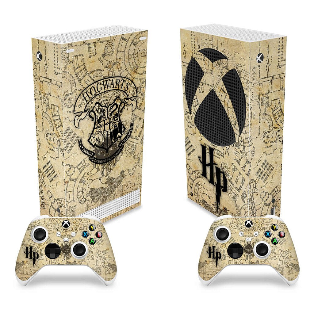 Skin Anti-Rage Xbox Series S Vertical - Harry Potter