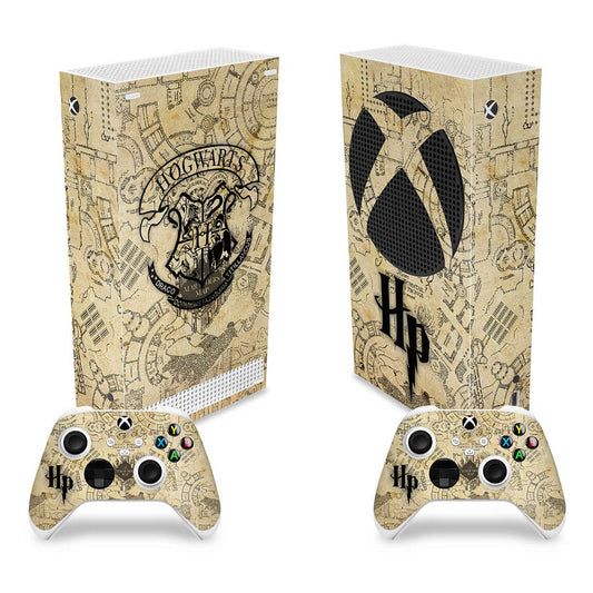 Skin Anti-Rage Xbox Series S Vertical - Harry Potter