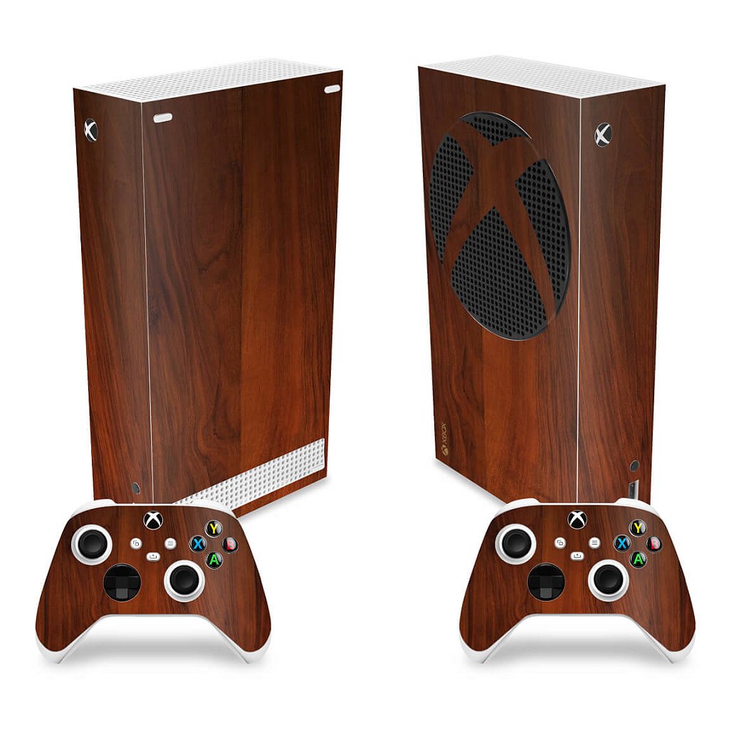 Skin Anti-Rage Xbox Series S Vertical - Madeira