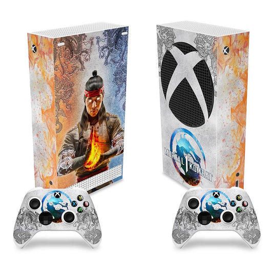 Skin Anti-Rage Xbox Series S Vertical - Mortal Kombat 1