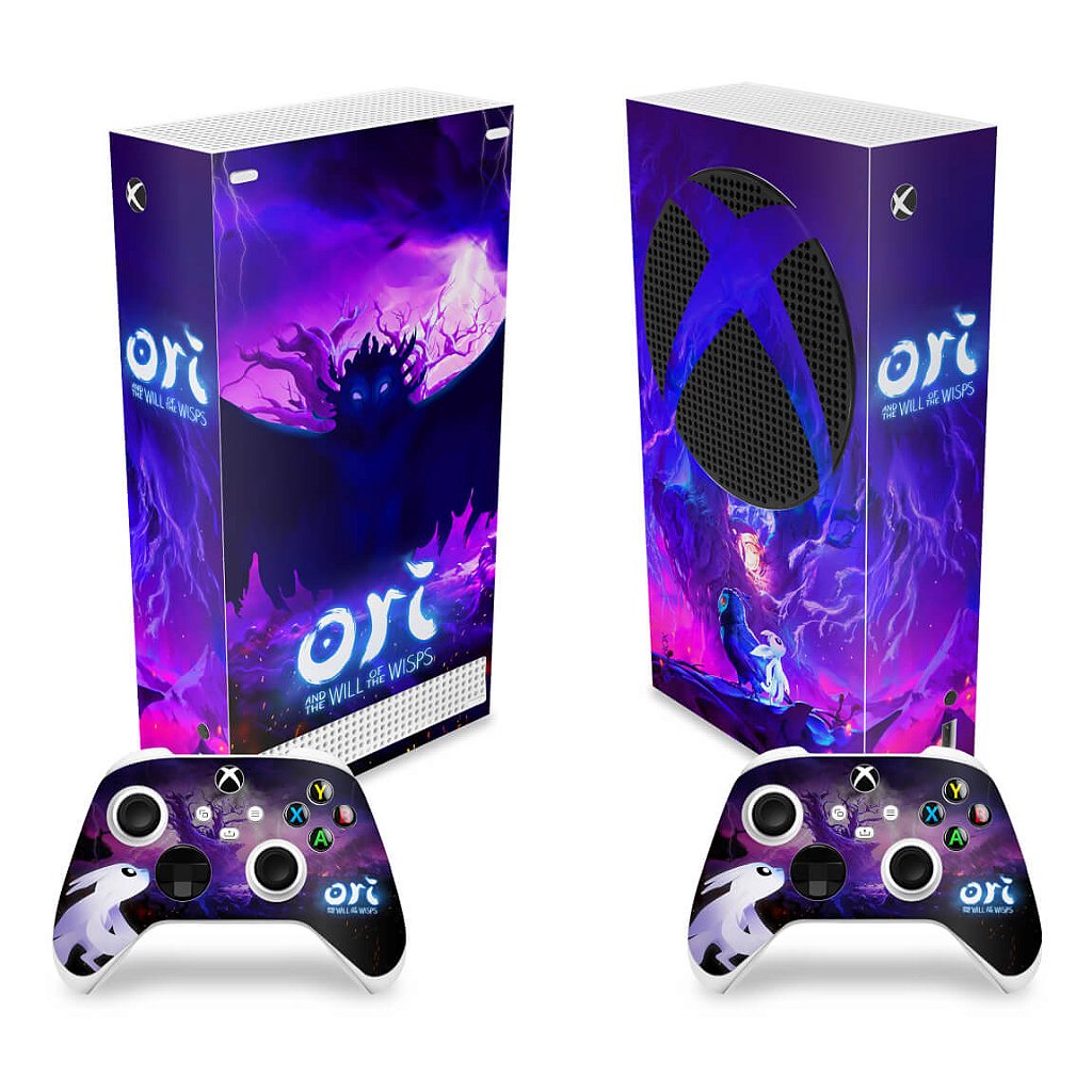 Skin Anti-Rage Xbox Series S Vertical - Ori and the Will of the Wisps