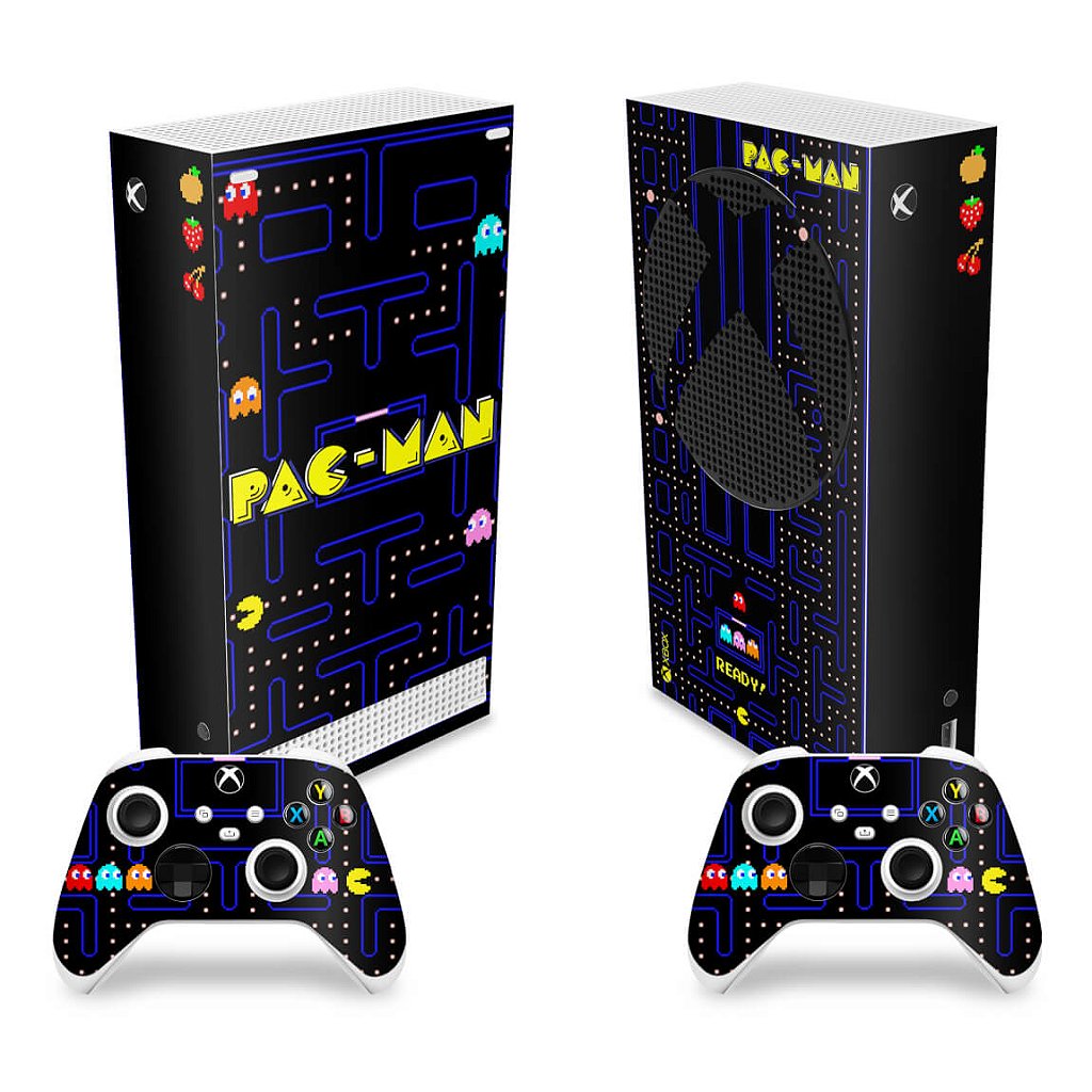 Skin Anti-Rage Xbox Series S Vertical - Pac Man