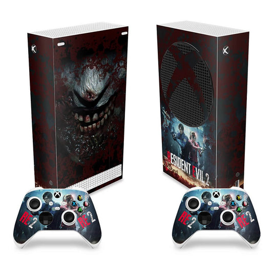 Skin Anti-Rage Xbox Series S Vertical - Resident Evil 2 Remake