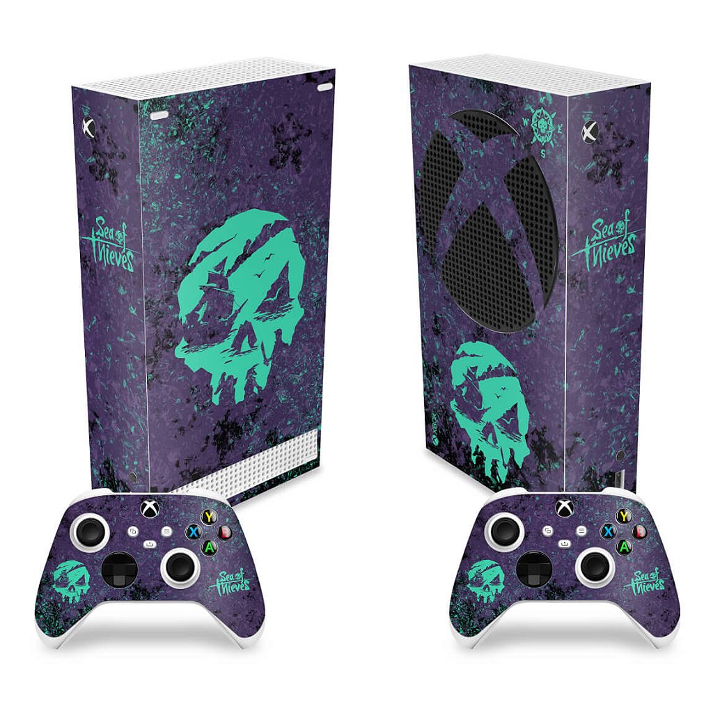 Skin Anti-Rage Xbox Series S Vertical - Sea Of Thieves Bundle