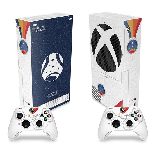 Skin Anti-Rage Xbox Series S Vertical - Starfield Edition